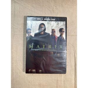 The Matrix Resurrections DVD (2021) Sealed Brand New Keanu Reeves